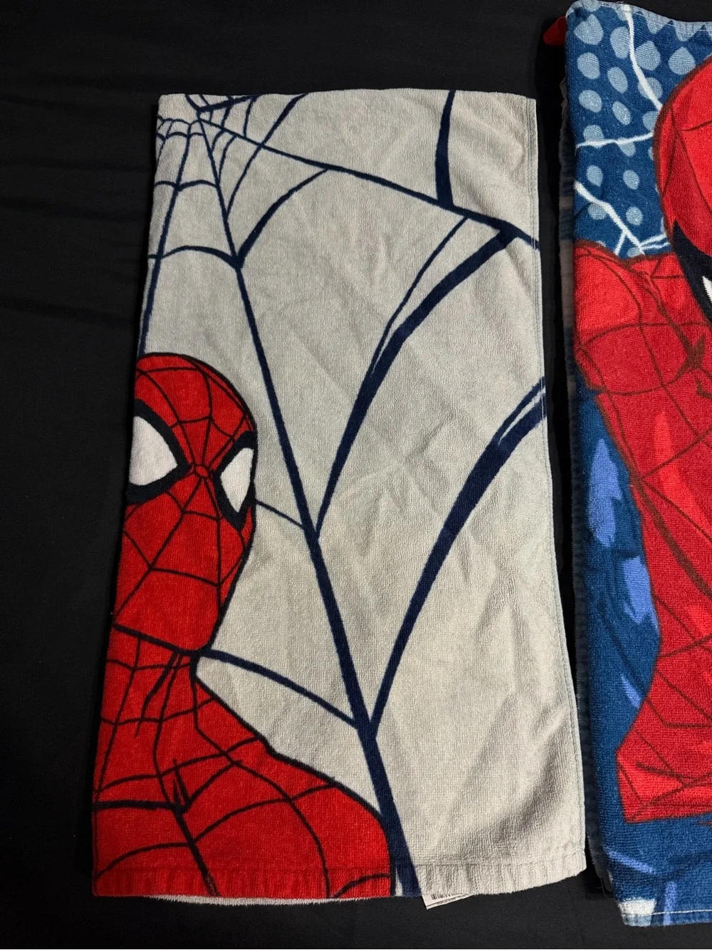 Marvel Spider-Man Red and Blue Bath Towels